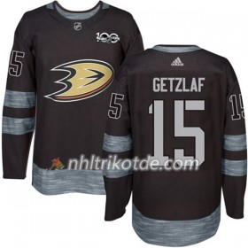 Anaheim Ducks Trikot Ryan Getzlaf 15 1917-2017 100th Anniversary Adidas Schwarz Authentic - Herren